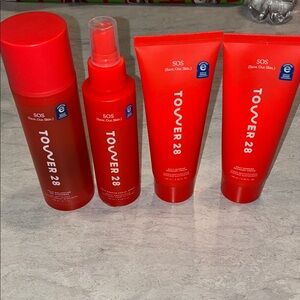 Tower 28 SOS Skincare Set - Red